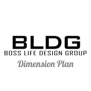 Dimension Plan Boss Life Design Group -CAD